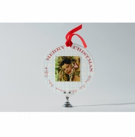 Plaid Ornament Holiday Card