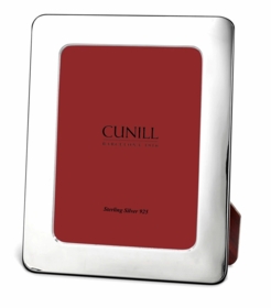 Plain Round Corner Sterling Silver Picture Frame