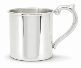 Plain Sterling Silver Baby Cup