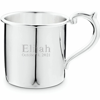 Plain Sterling Silver Baby Cup