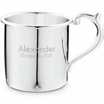 Plain Sterling Silver Baby Cup