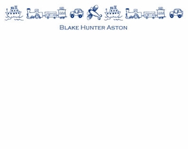 Plane and Train Children's Stationary