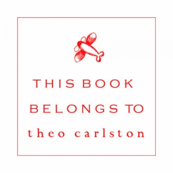 plane book plates