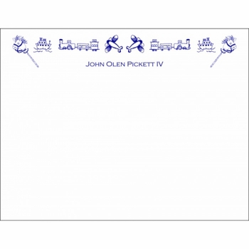 Plane & Train Children's Stationery