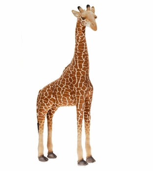 Plush Ride on Giraffe - 44 Inches