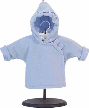 polartec fleece jacket - light blue by widgeon