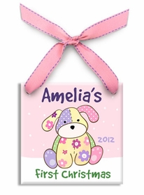 Precious Pup Ornament - Girl