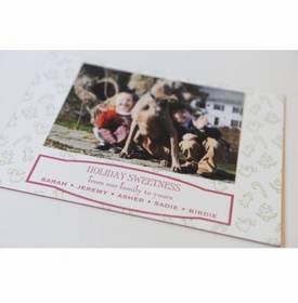 Preppy Cookies Holiday Card