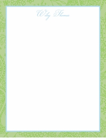 Pretty Paisley Children's Stationery
