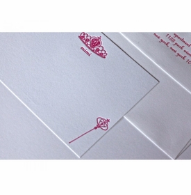 Princess Crown Kid's Stationery