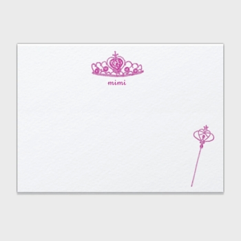 Princess Personalized Kids Stationery