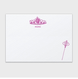Princess Personalized Kids Stationery