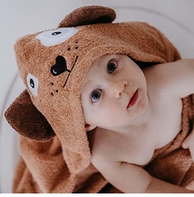 Puppy Dog Hooded Towel