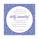 purple circle baby showers