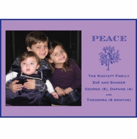 Purple Partridge Holiday Cards