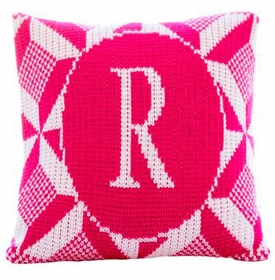 Puzzle Initial Pillow
