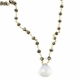 Pyrite & Lilac Chalcedony Lina Choker Necklace