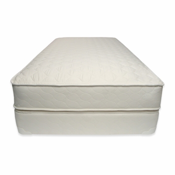quilted organic deluxe mattress set