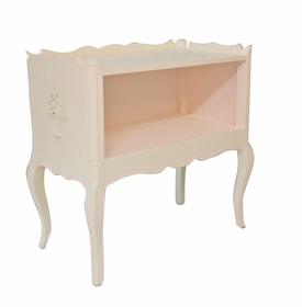 Raphaella Night Table Linen And Bella Pink