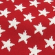 Red and White Stars Baby Blanket