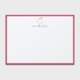 Red Apple Personalized Kids Stationery