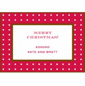 Red Dots Holiday Gift Enclosures