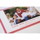 red duplex holiday card