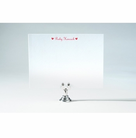 Red Hearts Children's Stationery