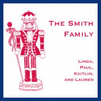 Red Nutcracker Holiday Cards