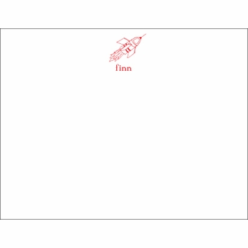 red rocket children's stationary