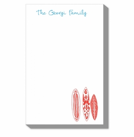 Red Surfboards Notepads