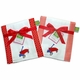 red wagon burp cloth set