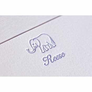 Reese Elephant Kid's Stationery