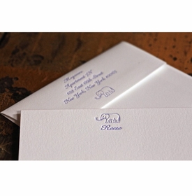 Reese Elephant Kid's Stationery