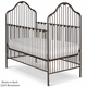 regal iron crib by corsican