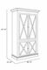 regency armoire - black with gold gilding