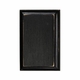 regency armoire - black with gold gilding