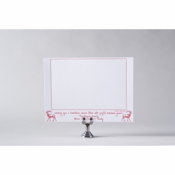 Reindeer Games Christmas Card