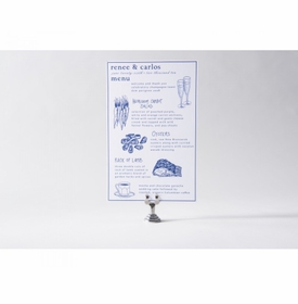 Renee & Carlos Menu Card