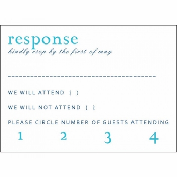 Renee & Carlos Response Card