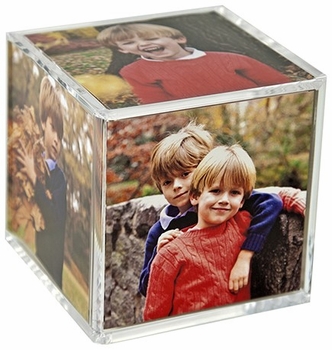 Retro 70s Photograph Cube