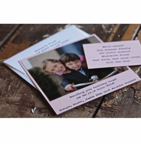 Ride Away Holiday Card