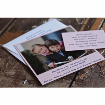 Ride Away Holiday Card