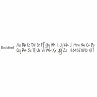 rockford font