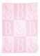 rocking horse and initial stroller blanket