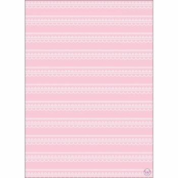 rose monogram baptism invitations