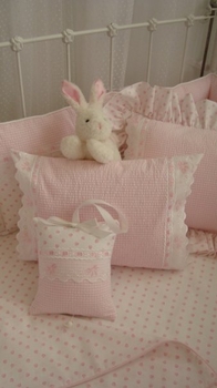 Rosie Hearts Crib Bedding