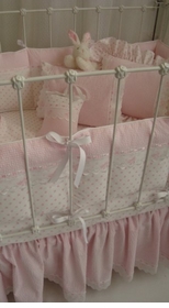 Rosie Hearts Crib Bedding