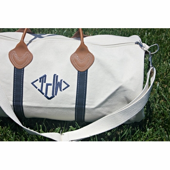 Round Duffel Bag - Black