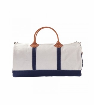 Round Duffel Bag - Navy
